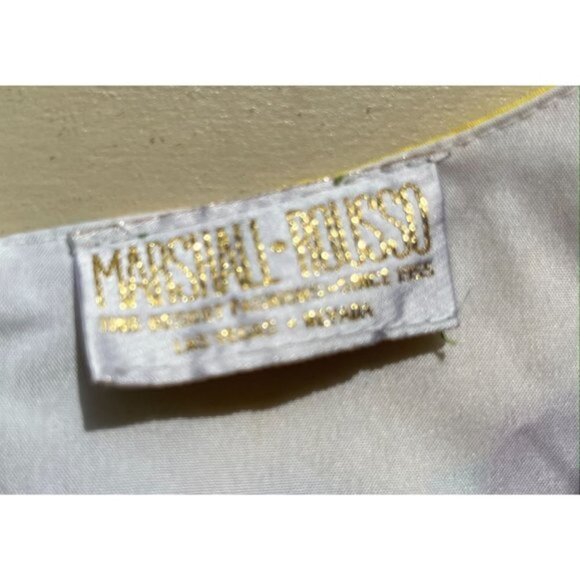 Marshall Rousso Vintage Abstract Print Sheath Dress S - Picture 4 of 4